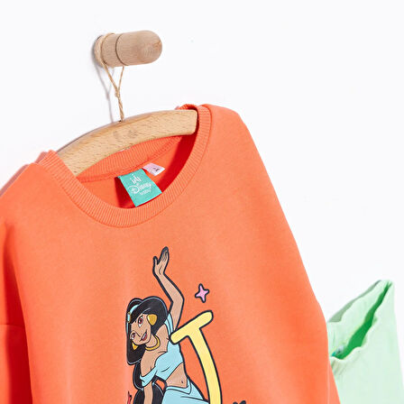 Disney Prenscess Kız Sweatshirt - Tayt Kız Bebek