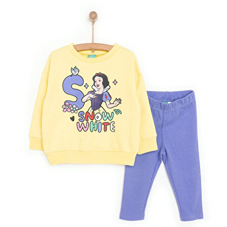 Disney Prenscess Kız Sweatshirt - Tayt Kız Bebek