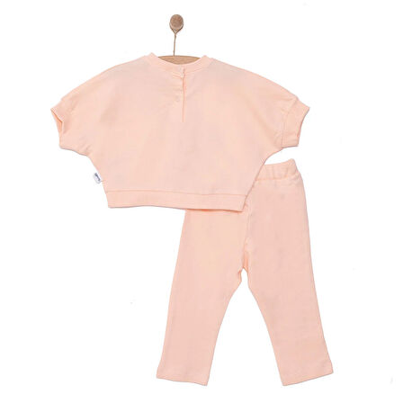 Bebetto Pink Pear Kız Tshirt-Pantolon Kız Bebek