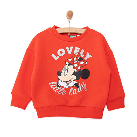 Disney Minnie Mouse Kız Sweatshirt Kız Bebek