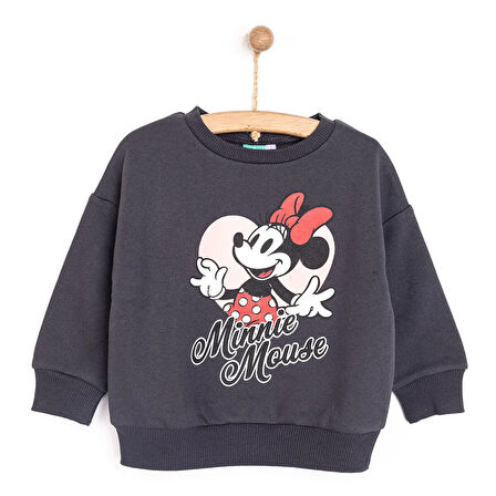 Disney Minnie Mouse Kız Sweatshirt Kız Bebek