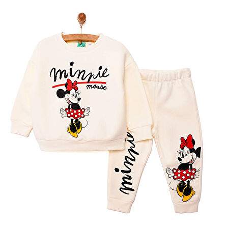 Disney Minnie Mouse Kız Eşofman Takımı Kız Bebek
