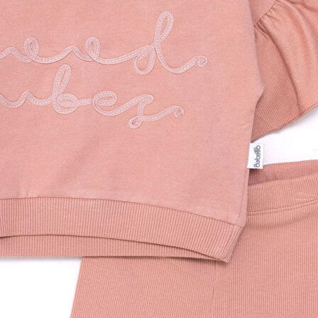 Bebetto Pink Pear Kız Tshirt-Şort Kız Bebek