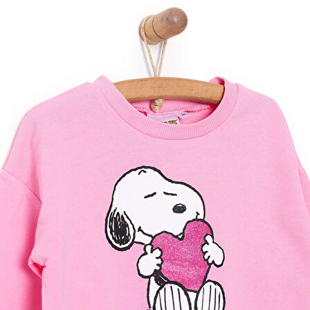 Snooze baby Snoopy Kız Sweatshirt Kız Bebek