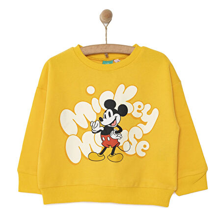 Disney Mickey Mouse Erkek Sweatshirt Erkek Bebek