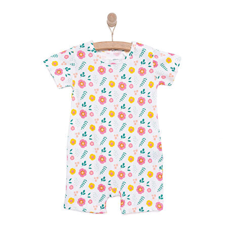 HelloBaby Kız Kısa Tulum Kız Bebek