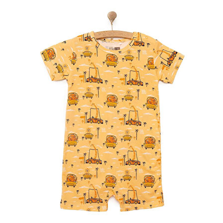 HelloBaby Erkek Kısa Tulum Erkek Bebek