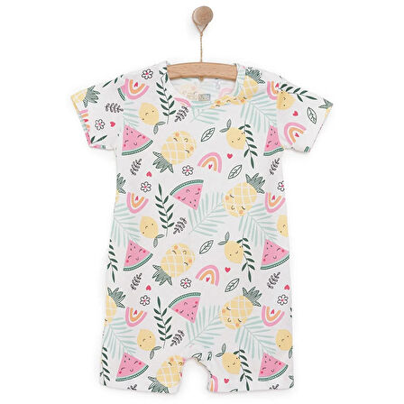 HelloBaby Kız Kısa Tulum Kız Bebek