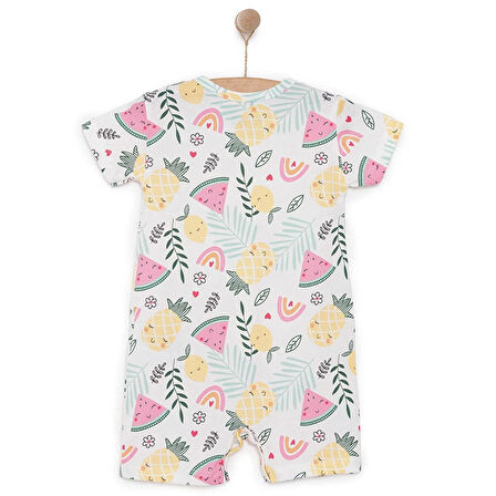 HelloBaby Kız Kısa Tulum Kız Bebek