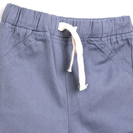 HelloBaby Erkek Bebek Pantolon Space Reçme Paça Lacivert 9 Ay