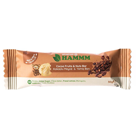 HAMMM Kakaolu Bar 30 gr