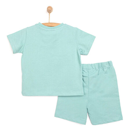 HelloBaby Basic Erkek Basketbol Baskılı Şortlu Takım Erkek Bebek