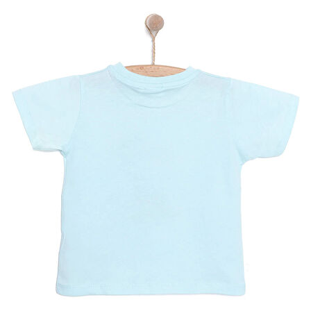 HelloBaby Basic Zürafa Desenli Tshirt Erkek Bebek