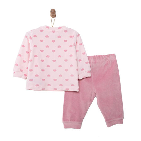 HelloBaby Yenidoğan Kadife Sweatshirt-Pa