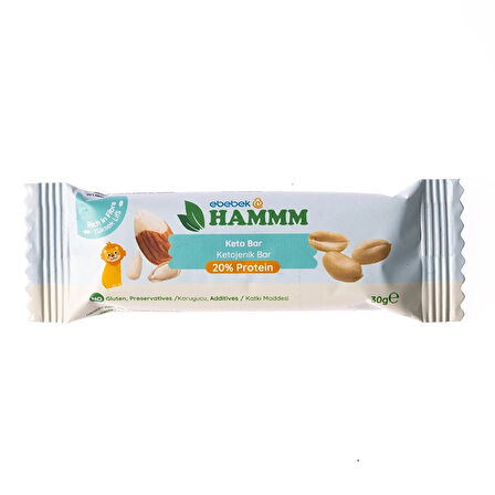 HAMMM Ketojenik Bar %20 Protein 30gr