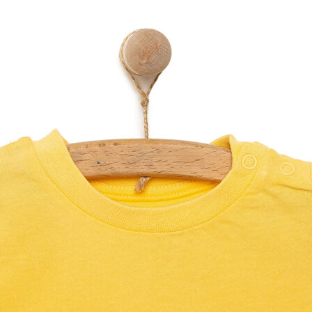 HelloBaby Basic Timsah Desenli  Tshirt Erkek Bebek
