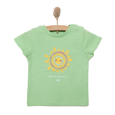 HelloBaby Basic Güneş Baskılı Tshirt Erkek Bebek