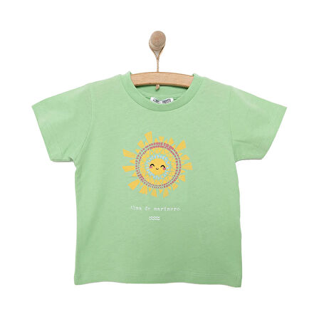 HelloBaby Basic Güneş Baskılı Tshirt Erkek Bebek