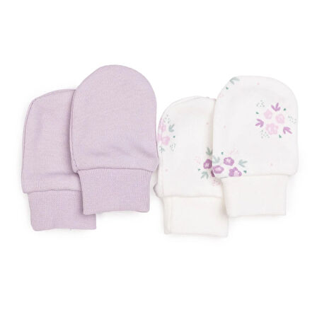 Bebetto Yenidoğan Flowers Eldiven Kız Kız Bebek