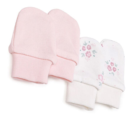 Bebetto Yenidoğan Flowers Eldiven Kız Kız Bebek