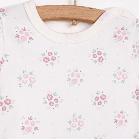 Bebetto Flowers Kız Bandana-Body-Alt Kız Bebek