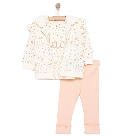 Bebetto Yenidoğan Cute Duck Hırka Tshirt Tayt Kız Bebek