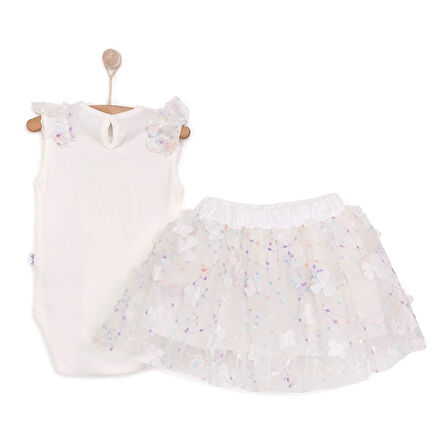 Bebetto Yenidoğan Cute Fairy Bluz-Etek Kız Kız Bebek