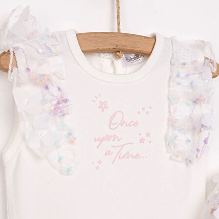 Bebetto Yenidoğan Cute Fairy Bluz-Etek Kız Kız Bebek
