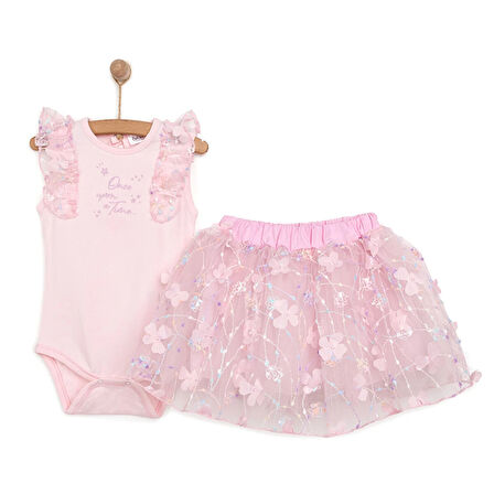 Bebetto Yenidoğan Cute Fairy Bluz-Etek Kız Kız Bebek