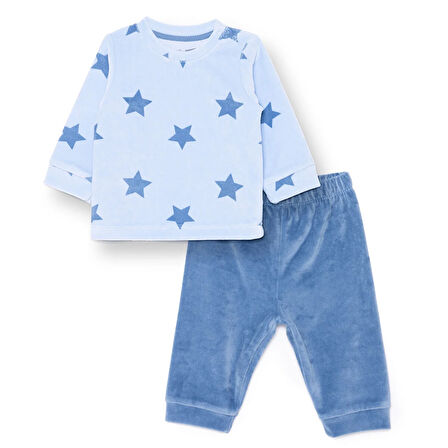 HelloBaby Yenidoğan Kadife Sweatshirt-Pa