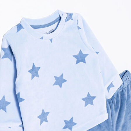 HelloBaby Yenidoğan Kadife Sweatshirt-Pa