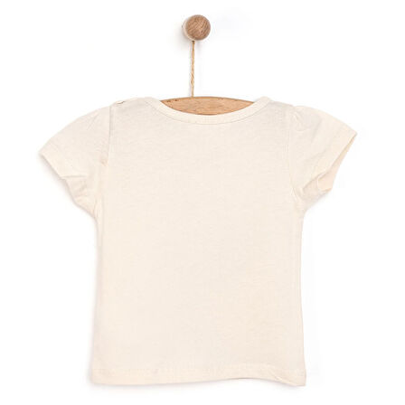 HelloBaby Basic Best Mom Baskılı Tshirt Kız Bebek