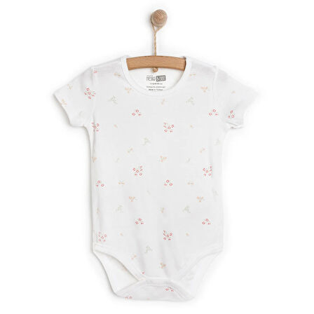 HelloBaby Kız Kısa Kol Body Kız Bebek