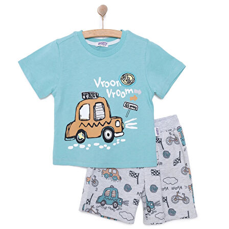 Midimod Fun World 3D Erkek Tshirt-Şort Erkek Bebek