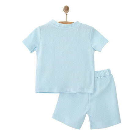 HelloBaby Aqua Dream Erkek Tshirt-Şort Erkek Bebek