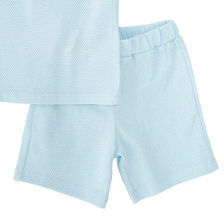 HelloBaby Aqua Dream Erkek Tshirt-Şort Erkek Bebek