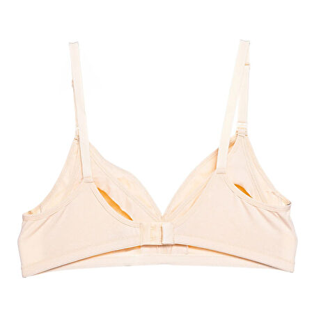 baby mom Anne Giyim Basic Kapsız Emzirme Sütyeni Beyaz