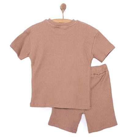HelloBaby Safari Line Erkek Tshirt-Şort Erkek Bebek