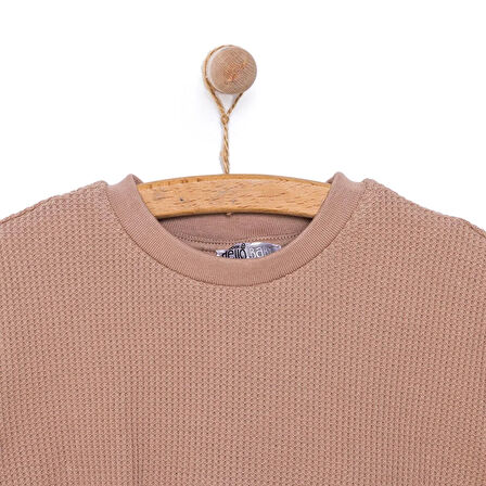 HelloBaby Safari Line Erkek Tshirt-Şort Erkek Bebek