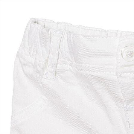 HelloBaby Sun Flower Kız Denim Şort Kız Bebek