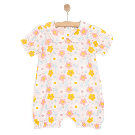 HelloBaby Daisy Kız Kısa Tulum Kız Bebek