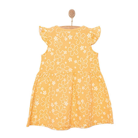HelloBaby Basic Kız Çiçek Desenli Elbise Kız Bebek