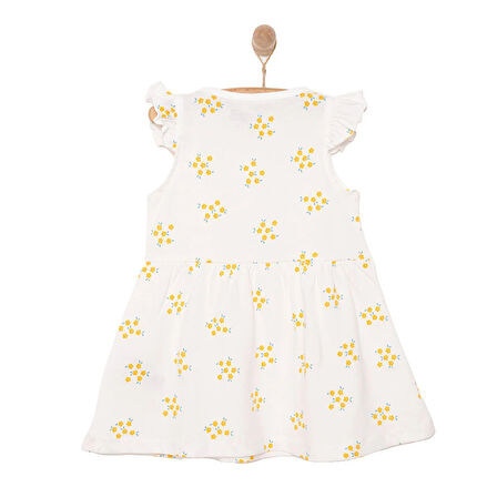 HelloBaby Basic Kız Çiçek Desenli Elbise Kız Bebek