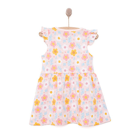 HelloBaby Basic Kız Papatya Desenli Elbise Kız Bebek
