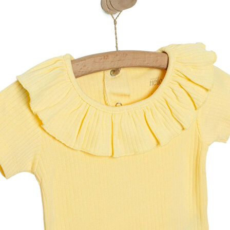 HelloBaby Kız Kısa Kol Body Kız Bebek