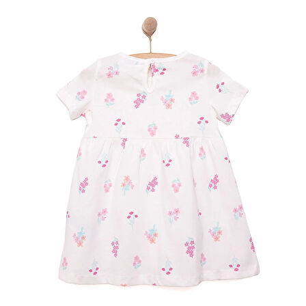 HelloBaby Basic Kız Çiçek Desenli Elbise Kız Bebek