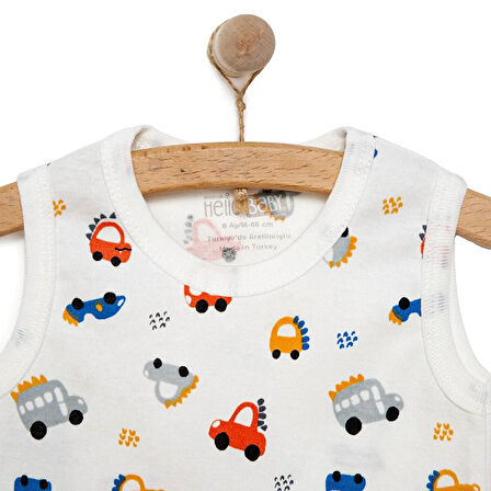 HelloBaby Erkek Atlet Body Erkek Bebek