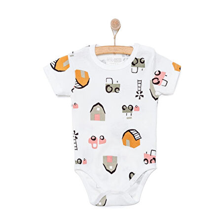 HelloBaby Erkek Kısa Kol Body Erkek Bebek