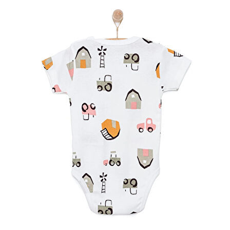 HelloBaby Erkek Kısa Kol Body Erkek Bebek