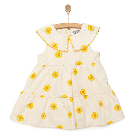 HelloBaby Sun Flower Kız Elbise Kız Bebek